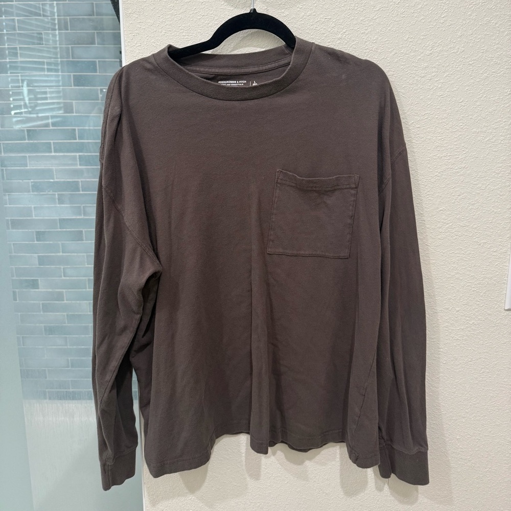 Abercrombie Men’s Soft A&F Long Sleeve